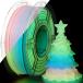 iSANMATE 3D принтер для . свет Rainbow PLA филамент диаметр 1.75mm размер точность +/-0.03mm 3D печать для 1KG(2.2LBS), радуга 