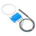 Poyiccot 1x4 SC/PLC свет волокно pig tail 1M, 0.9mm G657A1 микро свет волокно splita1260/1650nm. низкий 