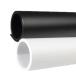 PVC фон бумага двусторонний specification зеркало матирующий мелкие вещи фотосъемка товар фотосъемка задний бумага кровать бумага картон фон ткань (70*140cm комплект [ чёрный 1 листов + белый 1 листов ])