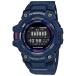 スマホ連携 距離計測 日常使用 Gショック カシオ メンズ レディース 腕時計 ジー・スクワッド GBD-100シリーズ デジタル ネイビー スポーツライン GPS 健康管理