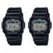  внутренний стандартный товар Casio водонепроницаемый пара часы такой же размер 2 шт. комплект G-LIDE цифровой черный спорт серфинг наручные часы рука таблица день рождения . покупка . человек . индустрия входить .