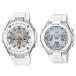  внутренний стандартный товар Casio G амортизаторы × baby G взрослый пара часы батарейка замена не необходимо радиоволны солнечный высокофункциональный дыра teji белый . покупка . человек . индустрия входить .