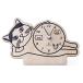  Yamato прикладное искусство stand clock желтохвост салфетка Short волосы -CATS- YK19-104 примерно W22.5 D9.5 H13