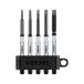 be cell (VESSEL) винт. .. bit - z cell серии - z cell hex bit 5 шт. комплект на сторона 2/2.5/3/4/5×100mm HZ5P-01