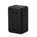  Elecom разветвитель USB имеется всего максимальный 65W PD соответствует Type-C×2 USB-A×1 AC штекер ×3. защита пыль предотвращение shutter черный 