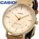 CASIO �ӻ��� ������ �����å� �����ץ����� ���ץ��� �������� ��ǥ����� �١����� �쥶���Х�� LTP-VT03GL-4B ������ǥ� [�¹�͢����]