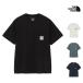  распродажа The * North * лицо NT82541 Short рукав квадратное Logo карман чай S/S SQUARE LOGO POCKET TEE мужской мужчина футболка tops 