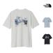  распродажа The * North * лицо NT12677 Short рукав GTDme Ran ji графика Crew S/S GTD MELANGE GRAPHIC CREW мужской футболка верх 