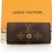 [ as good as new ] Louis Vuitton myurutikre4 key case 4 ream monogram Joe n( yellow ) M81938 * initial entering [H]