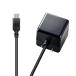  Elecom смартфон для AC зарядное устройство /CUBE/1A/microB/1.5m/ черный 