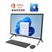  Fujitsu FMV ESPRIMO FH90/H2 FMVF90H2B черный стандартный версия Office Core i7 16GB HDD1TB+SSD512GB 27 дюймовый Blue-ray Web камера б/у персональный компьютер 90 день гарантия бесплатная доставка 