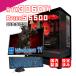 ge-mingPC настольный персональный компьютер RTX3060Ti AMD Ryzen5 5500 память 16GB SSD512GB Windows11 BTO средний модель -Air