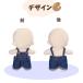 �ʂ��� 15cm �f�j�� �I�[�o�[�I�[�� �T���y�b�g �ʂ�����ݕ� �����ւ� �����ʂ� �؍��� �l�C�r�[�u���[ �u���b�N �u���E�� ���тʂ������ ������ �ʂ��� �֘A�摜3