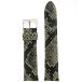 ���¹�͢���ʡ�Watch Band�쥶�����ȥ�å�Quick Change Snake Print 16�ߥ�Cream Black Tech S