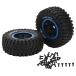 [ параллель импортные товары ] Dilwe 2pcs/Set RC Rubber Tire Set, 165mm/6.5inch Diameter Wheel