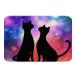 ���¹�͢���ʡ� Lovers Cat Bath Rugs Galaxy Area Rug 16