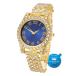 ���¹�͢���ʡ� Halukakah Diamonds Gold Watch Iced Out,Women's 18K Real Gold Pla