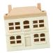 ���¹�͢���ʡ� Milisten Miniature Wooden Villa Model for Dollhouse Decor Cute S