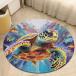 ���¹�͢���ʡ� 2' Circle Rug Non Slip Bath Rug Soft Stain Resistant Coral Velve