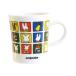 Miffy 70th Magna дюймовый . кружка Dick bruna золотой правильный керамика сделано в Японии посуда Cafe посуда кофейная чашка 