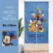  noren Noren модный занавески 150cm Disney Disney перегородка глаз .. Mickey Mickey &f линзы Дональд Goofy Pluto ширина 85cm Disney мебель 