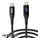 �y 1.5m �ziPhone15 Switch PD 100W �p USB C-Type �[�d�P�[�u�� �i�C�����҂� �^�C�vC �P�[�u�� L1648 eMarker �f�W�^���\�� 88 ����