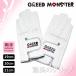 GREED MONSTER оригинал Logo ногти cut перчатка женский обе рука для Golf перчатка Gris mon популярный бренд рукоятка усиленный женский Golf сопутствующие товары День матери подарок 