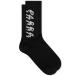 Х ѥ (By Parra)  å ʡ Spiked Logo Crew Socks (Black)