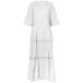 ȡ꡼२ե (Story mfg.) ǥ ԡ ԡɥ쥹 Caraway Midi Dress (White)