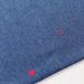 [10 см единица измерения ] Heart вышивка 5 унция Denim ткань ткань [2] красный Heart мягкость обработка тонкий весна лето коммерческий использование возможно высококлассный хлопок / Heart вышивка Denim 10cm