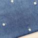 [10 см единица измерения ] Margaret вышивка 5 унция Denim ткань ткань [2] белый цветок мягкость обработка тонкий весна лето коммерческий использование возможно высококлассный Margaret вышивка Denim 10cm