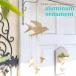  aluminium орнамент tu wing kru bird орнамент Galland Asian смешанные товары bird птица Star звезда античный интерьер стена украшение подвешивание ниже 