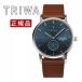 ȥ TRIWA  ǥ ӻ 38mm BLUE RAY FALKEN BROWN CLASSIC FAST121-CL01021