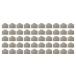 vitalcrew RJ45 коннектор пыль защита колпак резиновый белый 50 шт [CAP-RJ45RB-WH050]