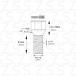 Z.S.S. AP �����O �{���g �e�[�p�[���� �� 40mm M12xP1.25 10�{ �X�y�[�T�[ �A�o���g �t�B�A�b�g 15mm�����O �n�u�{���g �u���b�N ZSS �֘A�摜2