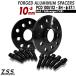 Z.S.S. AP 10mm PCD100 PCD112 5�� 5x100 5x112 �n�u�a 57.1�� ���C�h�g���b�h�X�y�[�T�[ �X�y�[�T�[ �A�E�f�B VW �ЊO�z�C�[���p �e�[�p�[���� �{���g�t ZSS