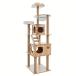  башня для кошки из дерева .. класть высокий гамак имеется коготь .. кошка tower кошка tower большой много голова ... нобори a потертость шик tower 1441106002