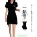  женский рубашка-поло цвет Polo One-piece One-piece Polo воротник короткий рукав I линия тонкий короткий теннис одежда casual движение надеты Golf платье -
