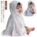  контакт охлаждающий детская одежда 0-3 лет пончо охлаждение меры baby манто пончо перо ткань Parker .... с капюшоном . манто накидка UV cut 0-3 лет 