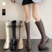  long boots thickness bottom boots lady's Korea 