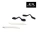  Oacley earsock радар блокировка нос накладка аксессуары комплект OAKLEY для замены детали RADARLOCK rl-wht-bk