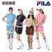 женский mok шея вязаный рубашка FILA GOLF filler Golf одежда бежевый черный голубой S M L LL 792640 осень-зима SALE