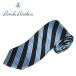  Brooks Brothers галстук BROOKS BROTHERS Makers and Merchants шелк reji men taru Thai полоса America производства Англия тканый свет blue black 