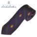  Brooks Brothers галстук BROOKS BROTHERSk rest полоса тонкий Thai узкий галстук шелк America производства лиловый 