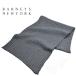  Barneys New York muffler Италия производства кашемир . шерсть ребра вязаный палантин BARNEYS NEWYORK серый мужской женский для мужчин и женщин [ бесплатная доставка ]