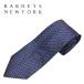  Barneys New York галстук BARNEYS NEWYORK шелк узкий галстук ручная работа Италия производства темно-синий серебряный голубой 
