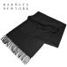  Италия производства Barneys New York кашемир muffler палантин BARNEYS NEWYORK кашемир бахрома мужской женский чёрный черный 