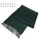  Италия производства Barneys New York кашемир muffler палантин BARNEYS NEWYORK кашемир бахрома мужской женский темно-зеленый 
