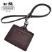  Coach ID кейс COACH чехол для проездного билета чехол для пропуска ремешок на шею натуральная кожа красный чай [64069 OXB][ Cross серый n кожа Ran ярд ][ outlet ]