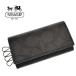  Coach мужской чехол для ключей COACH MENS F64005 signature натуральная кожа 4 полосный чехол для ключей подпалина чай Brown [ outlet ]